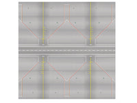 Airport Apron/Tower Cardboard Ground Plates for 1/200 Scale Models by Herpa image 2
