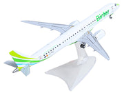 Embraer E195-E2 Commercial Aircraft "Binter Canarias" (EC-NEZ) White with Green Striped Tail 1/200 Diecast Model by Herpa image 3