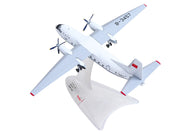 Xian Y-7 Commercial Aircraft "CAAC Airlines" (B-3457) White with Blue Stripes 1/200 Diecast Model by Herpa image 3