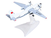 Xian Y-7 Commercial Aircraft "CAAC Airlines" (B-3457) White with Blue Stripes 1/200 Diecast Model by Herpa image 4