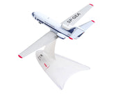Yakovlev Yak-40 Commercial Aircraft "LOT Polish Airlines" (SP-GEA) White with Blue Stripes and Tail 1/200 Diecast Model by Herpa image 4