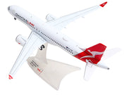 Airbus A220-300 Commercial Aircraft "QantasLink" (VH-X4B) White with Red Tail 1/200 Diecast Model by Herpa image 4