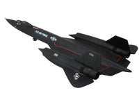 Lockheed SR-71B Blackbird Stealth Aircraft "9th Strategic Reconnaissance Wing Beale Air Base Gumby" United States Air Force 1/200 Diecast Model Airplane by Herpa image 2
