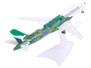 Airbus A220-300 Commercial Aircraft "QantasLink Flying Art Series - Minyma Kutjara Tjukurpa" (VH-X4A) White with Green Graphics 1/200 Diecast Model by Herpa image 3