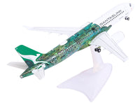 Airbus A220-300 Commercial Aircraft "QantasLink Flying Art Series - Minyma Kutjara Tjukurpa" (VH-X4A) White with Green Graphics 1/200 Diecast Model by Herpa image 3