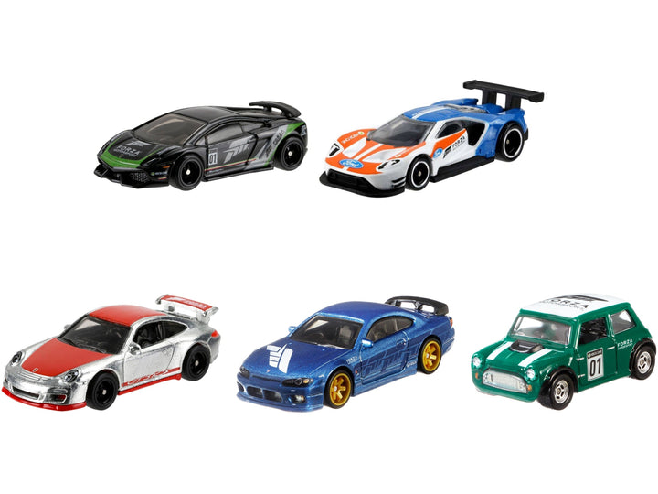 "Forza Motorsport" 5 piece Set Diecast Model Cars by Hot Wheels image 2