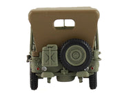 U.S. 1/4 ton Military Vehicle Olive Drab "Gen. Douglas MacArthur Leyte WWII" (1945) United States Army "Ground Power Series" 1/72 Diecast Model by Hobby Master image 3