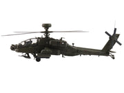 Boeing AH-64E Apache Echo Attack Helicopter "ZM714 Middle Wallop" (2022) British Army "Air Power Series" 1/72 Diecast Model by Hobby Master image 2