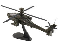 Boeing AH-64E Apache Echo Attack Helicopter "ZM714 Middle Wallop" (2022) British Army "Air Power Series" 1/72 Diecast Model by Hobby Master image 5