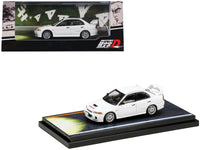 Mitsubishi Lancer RS Evolution IV RHD (Right Hand Drive) White "Monstar" with Seiji Iwaki Driver Figure "Initial D" (1995-2013) Manga 1/64 Diecast Model Car by Hobby Japan image 3