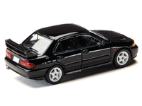 Mitsubishi Lancer RS Evolution III RHD (Right Hand Drive) Black "Initial D" (1995-2013) Manga "Diorama Set Series" 1/64 Diecast Model car by Hobby Japan image 3