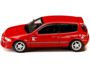 Honda Civic (EG6) RHD (Right Hand Drive) "Myogi Night Kids" Red "Initial D" (1995-2013) Manga "Diorama Set Series" 1/64 Diecast Model car by Hobby Japan image 2