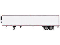 Box Trailer with Reefer White 1/87 (HO) Scale Plastic Model by HO Logistics image 3