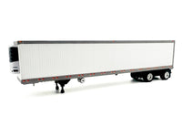 53' Spread Axle Refrigerated Trailer White 1/87 (HO) Plastic Model Car by HO Logistics image 2
