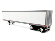 53' Spread Axle Refrigerated Trailer White 1/87 (HO) Plastic Model Car by HO Logistics image 3