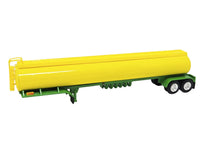 HO Logistics tanker trailer yellow and green 1:87 HO plastic model HL-305, view 2