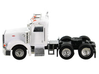 Peterbilt 367 Truck Tractor with Day Cab White and Articulated Tank Trailer "Cemex" White with Blue Stripes Combo Set 1/87 (HO) Plastic Model Car by HO Logistics image 3