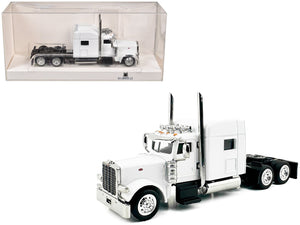HO Logistics Peterbilt 389 truck tractor sleeper cab white 1:87 HO scale HL-38907, product image 1