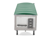 Covered Grain Trailer White with Green Tarp "Nutrena Feeds" 1/87 (HO) Plastic Model Car by HO Logistics image 4