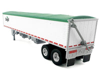 Covered Grain Trailer White with Green Tarp "Cargill" 1/87 (HO) Plastic Model Car by HO Logistics image 3