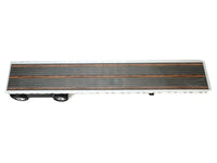 High Boy Spread Axle Flatbed Trailer White 1/87 (HO) Plastic Model Car by HO Logistics image 2