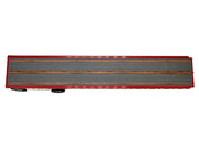 High Boy Spread Axle Flatbed Trailer Red 1/87 (HO) Plastic Model Car by HO Logistics image 2