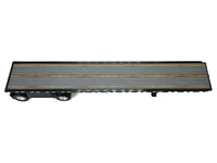 High Boy Spread Axle Flatbed Trailer Black 1/87 (HO) Plastic Model Car by HO Logistics image 2