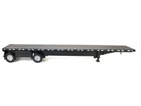 High Boy Spread Axle Flatbed Trailer Black 1/87 (HO) Plastic Model Car by HO Logistics image 3