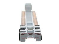 Low Boy Flatbed Trailer White 1/87 (HO) Plastic Model Car by HO Logistics image 3