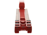 HO Logistics Low Boy flatbed trailer red 1:87 HO HL-488, product image 3