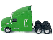 Peterbilt 579 Sleeper Cab Lime Green 1/87 (HO) Plastic Model Car by HO Logistics image 3