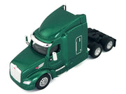 Peterbilt 579 Sleeper Cab Green Metallic 1/87 (HO) Plastic Model Car by HO Logistics image 2