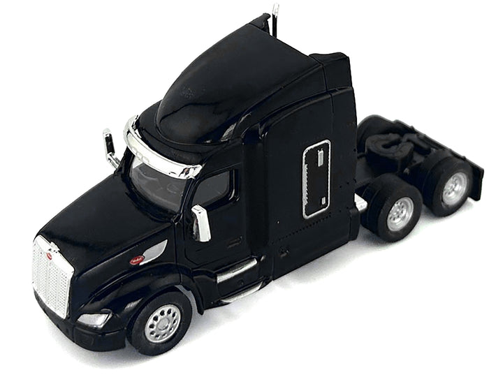 Peterbilt 579 Sleeper Cab Black 1/87 (HO) Plastic Model Car by HO Logistics image 2