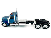 Peterbilt 589 2-Axel Day Cab Blue Metallic 1/87 (HO) Plastic Model Car by HO Logistics image 2