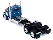 Peterbilt 589 2-Axel Day Cab Blue Metallic 1/87 (HO) Plastic Model Car by HO Logistics image 3
