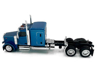 Peterbilt 589 Truck with 72 Inch Sleeper Blue Metallic 1/87 (HO) Plastic Model Car by HO Logistics image 2