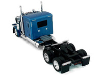 Peterbilt 589 Truck with 72 Inch Sleeper Blue Metallic 1/87 (HO) Plastic Model Car by HO Logistics image 3
