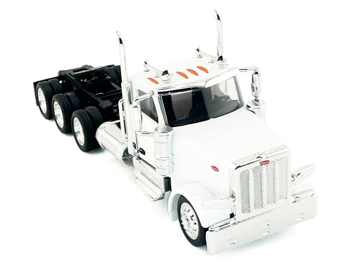 Peterbilt 589 3-Axel Day Cab White 1/87 (HO) Plastic Model Car by HO Logistics image 2