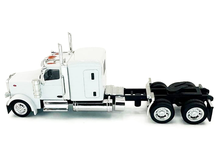 Peterbilt 589 Truck with 72 Inch Sleeper White 1/87 (HO) Plastic Model Car by HO Logistics image 2