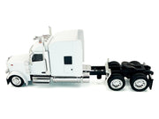 Peterbilt 589 with Stand Up Sleeper Cab White 1/87 (HO) Plastic Model Car by HO Logistics image 2