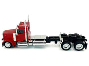 Peterbilt 589 2-Axel Day Cab Red 1/87 (HO) Plastic Model Car by HO Logistics image 2