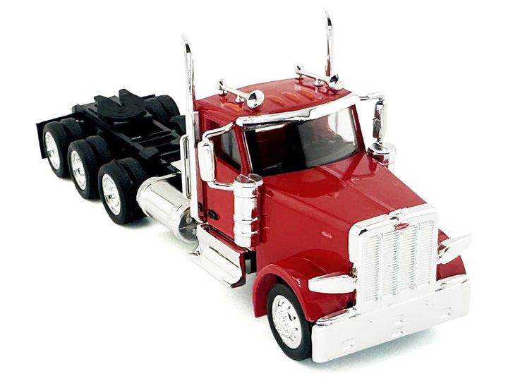 Peterbilt 589 3-Axel Day Cab Red 1/87 (HO) Plastic Model Car by HO Logistics image 2