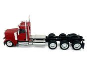 Peterbilt 589 3-Axel Day Cab Red 1/87 (HO) Plastic Model Car by HO Logistics image 3