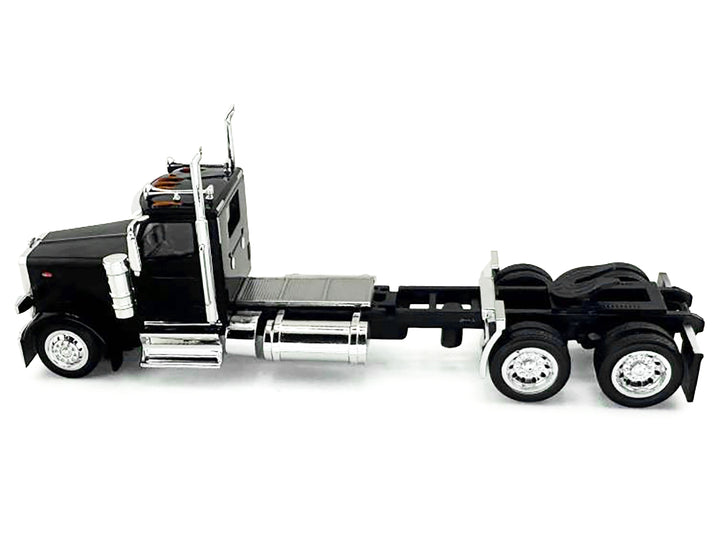 Peterbilt 589 2-Axel Day Cab Black 1/87 (HO) Plastic Model Car by HO Logistics image 2