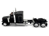 Peterbilt 589 Truck with 72 Inch Sleeper Black 1/87 (HO) Plastic Model Car by HO Logistics image 2