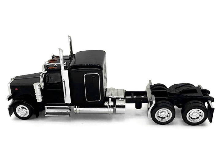 Peterbilt 589 Truck with 72 Inch Sleeper Black 1/87 (HO) Plastic Model Car by HO Logistics image 2