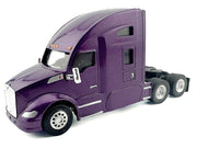 Kenworth T680 Sleeper Cab Purple Metallic 1/87 (HO) Plastic Model Car by HO Logistics image 2