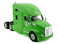 Kenworth T680 Sleeper Cab Lime Green 1/87 (HO) Plastic Model Car by HO Logistics image 2