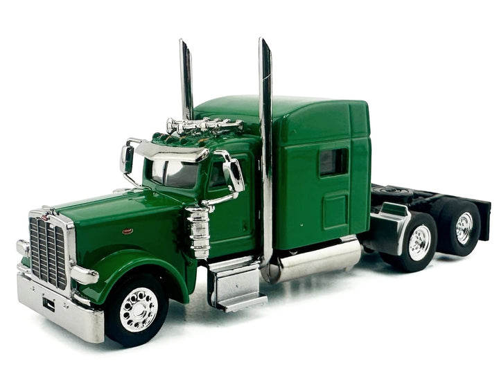 Kenworth W900L Truck Tractor with Sleeper Cab Green 1/87 (HO) Scale Plastic Model Car by HO Logistics image 2
