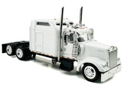 Kenworth W900L Truck Tractor with Sleeper Cab White 1/87 (HO) Scale Plastic Model Car by HO Logistics image 3